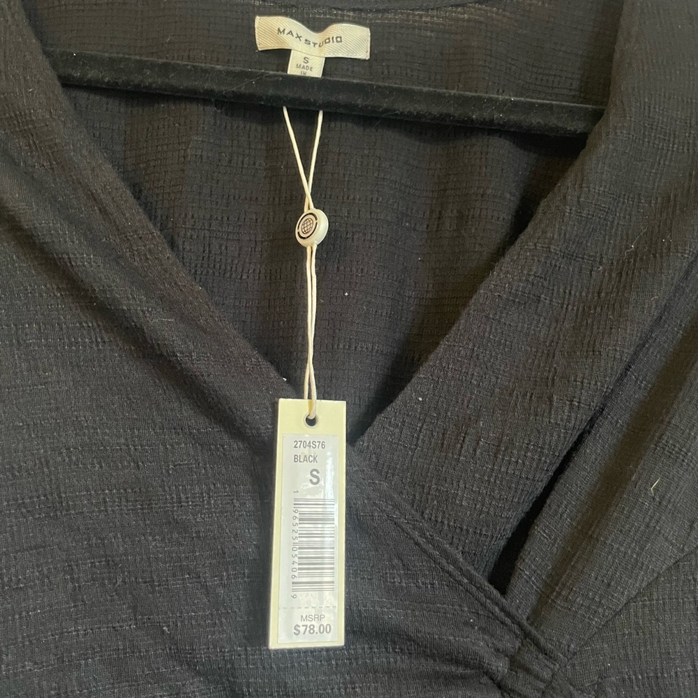 Max Studio Ruched Blouse - Picture 3 of 4